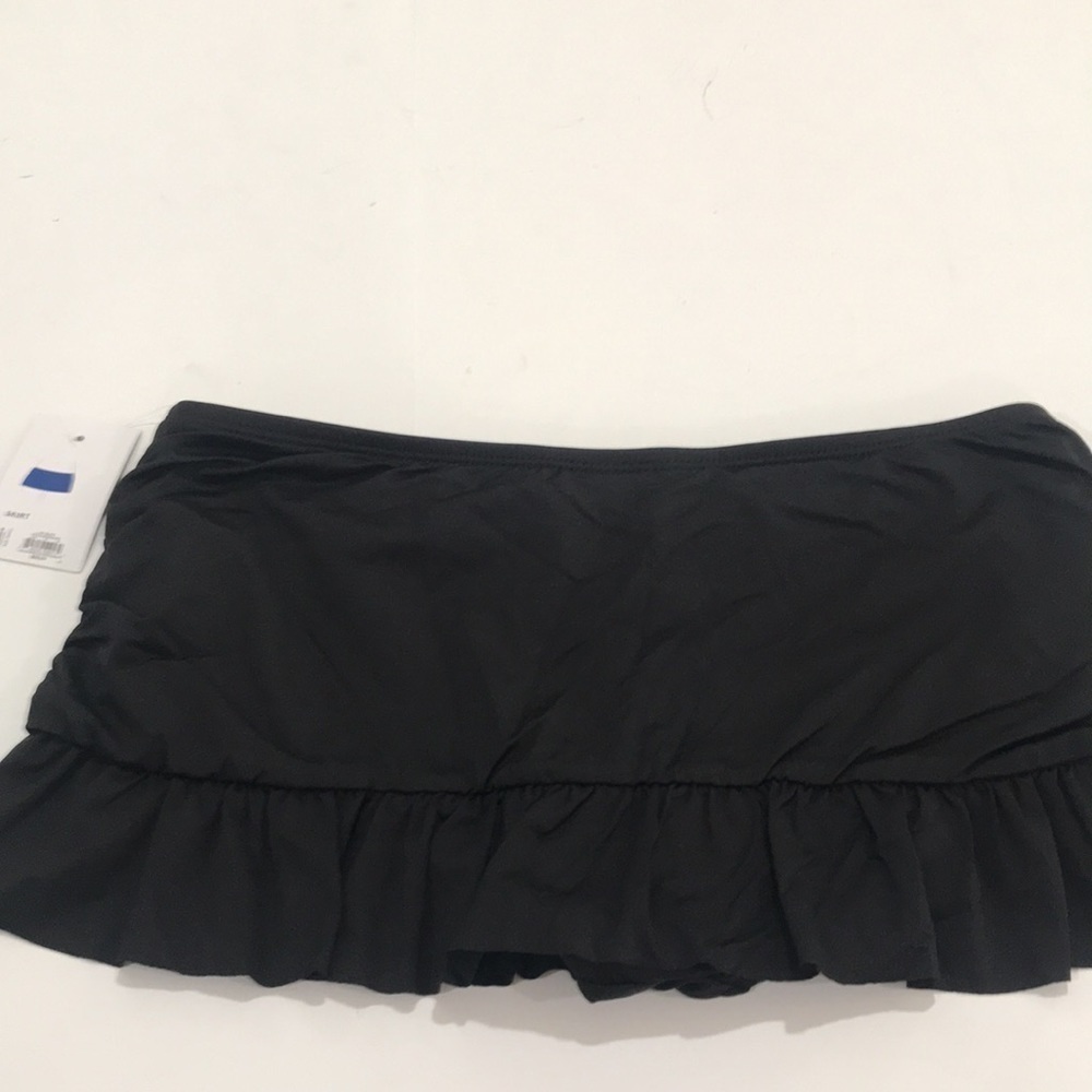 Apartment nine swim wear skirt with panty black NWT - Picture 4 of 4